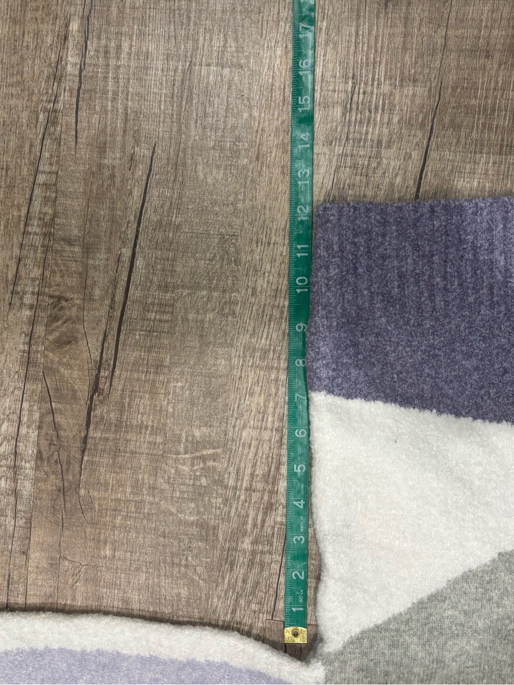 Lou and Grey Women's Crewneck Colorblock Sweater - Lavender, Grey White. Size S - Picture 6 of 7